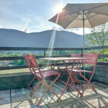 Charmant Appartement Avec Terrasse Parking Ispagnac エクステリア 写真