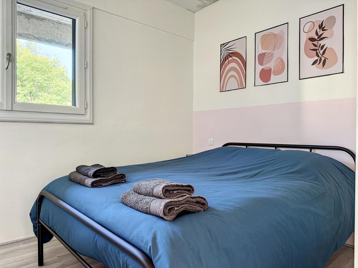 Charmant Appartement Avec Terrasse Parking Ispagnac エクステリア 写真